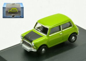 Classic Mini Lime Green scala OO 1:76 Oxford