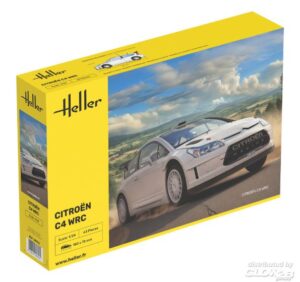 Citroen C4 WRC Kit scala 1:24 Heller