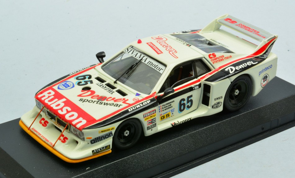 Lancia Beta Montecarlo N.65 24 H Le Mans Giudici-Salam-Perrier 1:43 DS Modellismo Lancia Beta Montecarlo 24 H Le scala 1:43