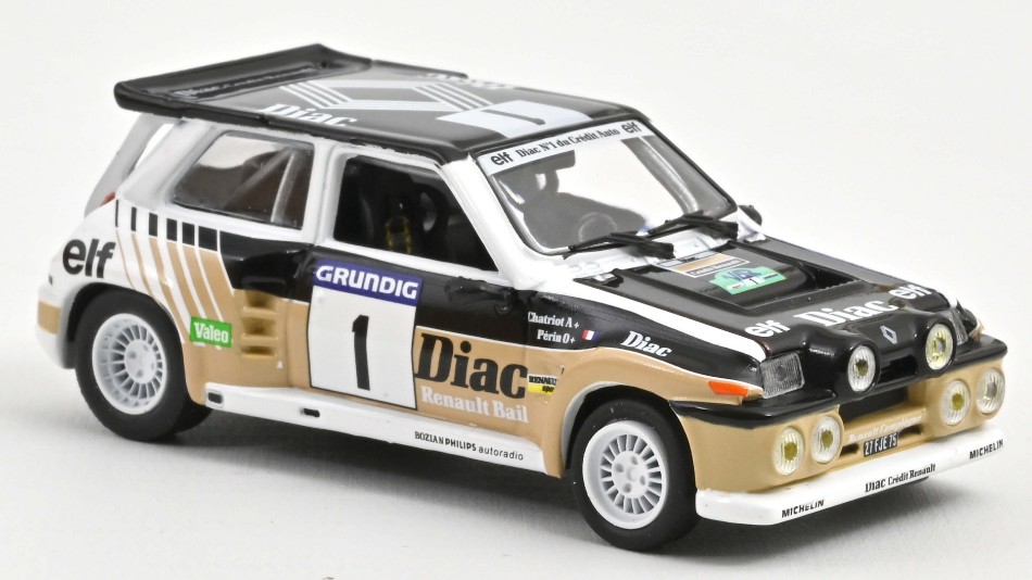 Renault Maxi 5 Turbo 1986 Rally Var N.1 DS Modellismo Renault Maxi 5 Turbo 1986 Rally scala 1:43