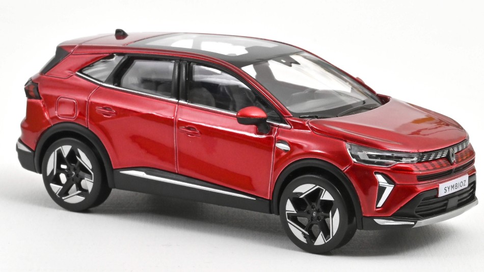 Renault Symbioz 2024 Flame Red 1:43 DS Modellismo Renault Symbioz 2024 Flame Red scala 1:43