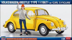 VW Kafer Typ 1 1967 W/Girl's scala 1:24