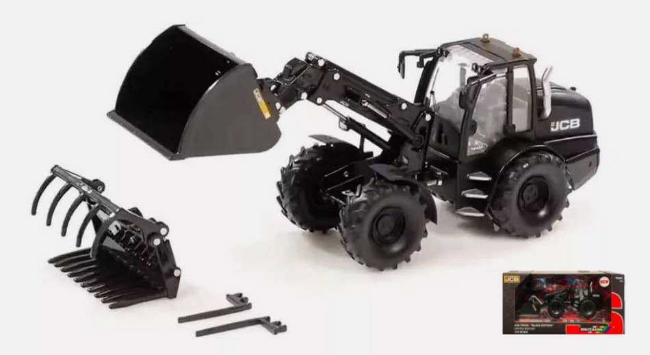 JCB TM420S Loader Black le 1:32 DS Modellismo Jcb TM420S Loader Black le scala 1:32
