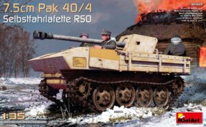 7,5 cm Pak 40/4 Auf scala 1:35