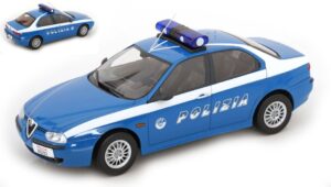 Alfa Romeo 156 1998 Polizia scala 1:18