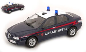 Alfa Romeo 156 1998 Carabinieri scala 1:18