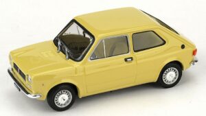 Fiat 127 1971 Giallo Tahiti scala 1:43 Brumm