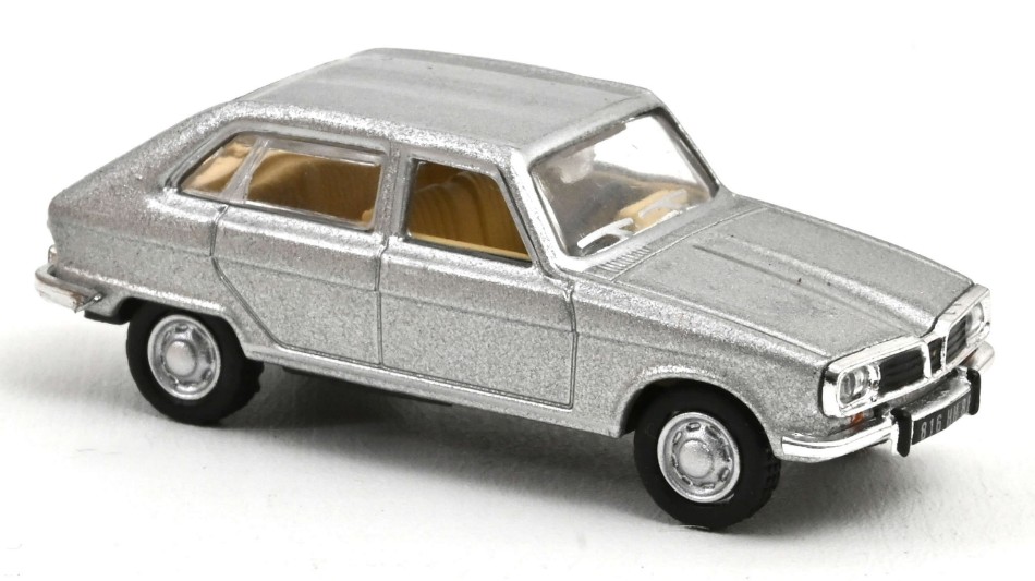 Renault 16 1966 Grey Met.1:87 DS Modellismo Renault 16 1966 Grey Met. scala H0 1:87