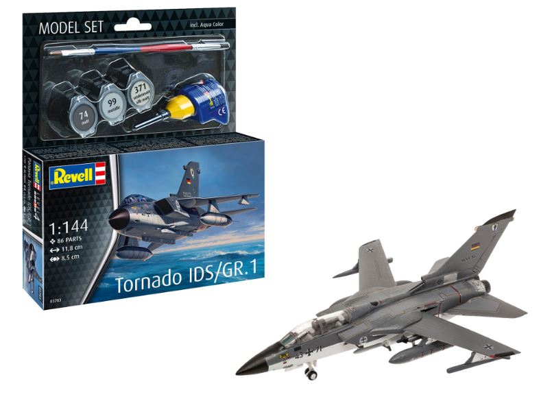 Model Set Tornado IDS/GR.1 Kit 1:144 DS Modellismo Model Set Tornado IDS/GR.1 Kit scala 1:144