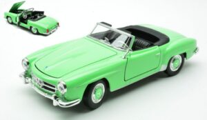 Mercedes 190 Sl 1955 Light Green scala 1:24