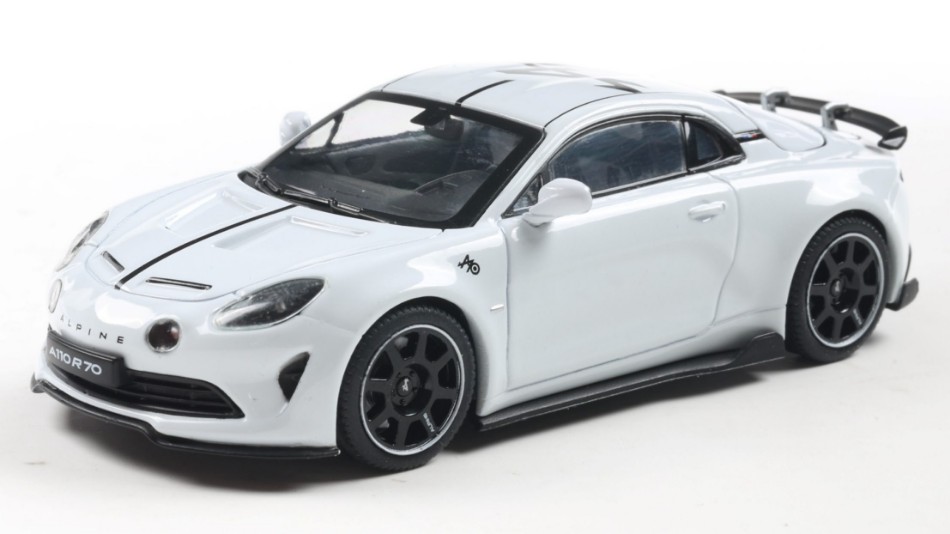 Alpine A110 Radicale 70 2024
White 1:43 DS Modellismo Alpine A110 Radicale 70 2024 scala 1:43