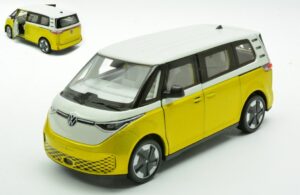 VW Id Buzz Yellow W/White Roof scala 1:27