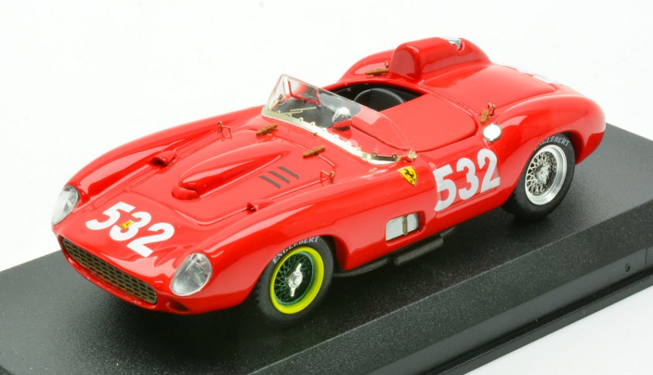 Ferrari 315 S N.532 Mille Miglia 1957 W.Von Trips 1:43 DS Modellismo Ferrari 315 S Mille Miglia 1957 scala 1:43