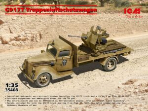 G917T Truppenluftschutzwagen Kit scala 1:35
