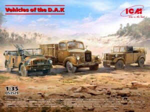 Vehicles D.A.K. Kit scala 1:35 ICM