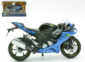 Kawasaki Ninja Zx 6R Blue scala 1:12
