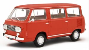 Fiat 850 Familiare 1965 Red scala 1:18