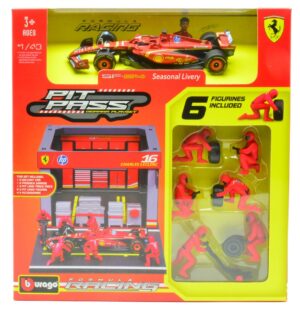 Diorama Pit Stop 2024 SF-24 scala 1:43