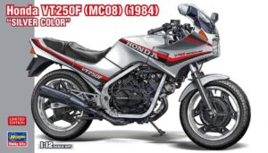 Honda Vt250F 1984 Silver Kit scala 1:12