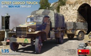 G7107 Cargo Truck with Ben Hur scala 1:35