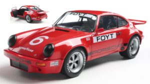 Porsche 911 Iroc Foyt Iroc scala 1:18