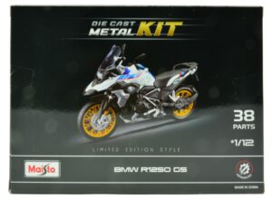 Moto BMW R1250 Gs Kit scala 1:12 Maisto