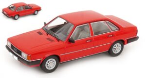 Audi 80 (B2) 1978 Red scala 1:18