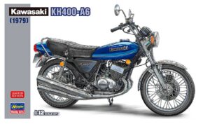 Kawasaki Kh400-A6 Kit scala 1:12 Hasegawa