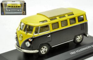 VW Microbus T1 1962 Yellow/Black scala 1:43