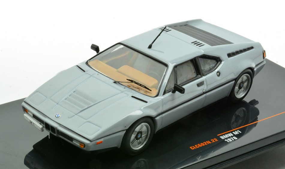 BMW M1 1978 Grey 1:43 DS Modellismo BMW M1 1978 Grey scala 1:43 Ixo Model