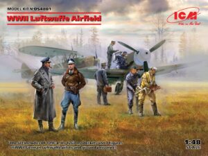 Wwii Luftwaffe Airfield Bf 109F-4 scala 1:48