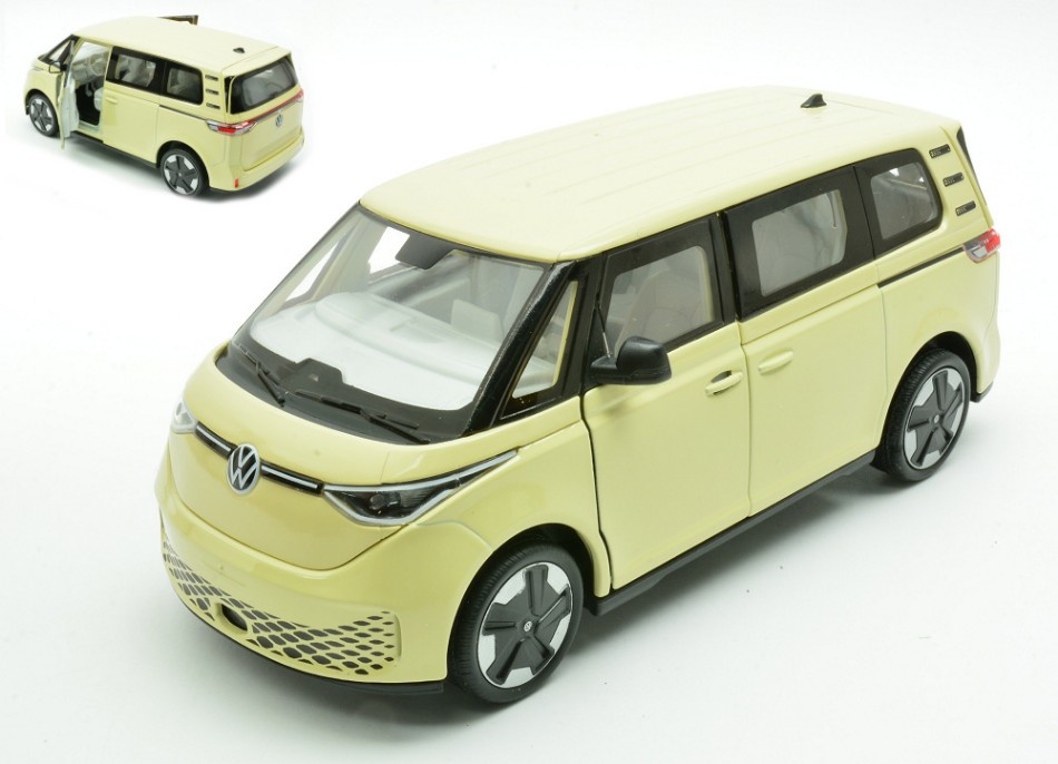 VW Id Buzz Beige 1:24 DS Modellismo VW Id Buzz Beige scala 1:24 Welly