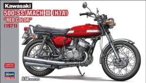 Kawasaki 500-SS/MACH III "Red scala 1:12