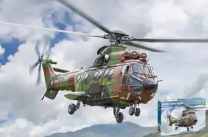 Elicottero AS332 Super Puma Kit scala 1:72
