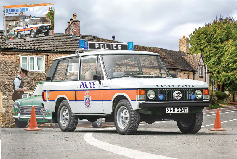 Range Rover Police Kit 1:24 DS Modellismo Range Rover Police Kit scala 1:24 Italeri