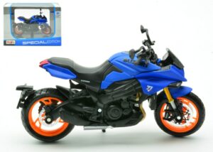 Suzuki Katana 2024 Blue Maisto scala 1:18