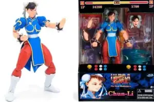 Street Fighter 2 Chun Li Blue scala 1/12