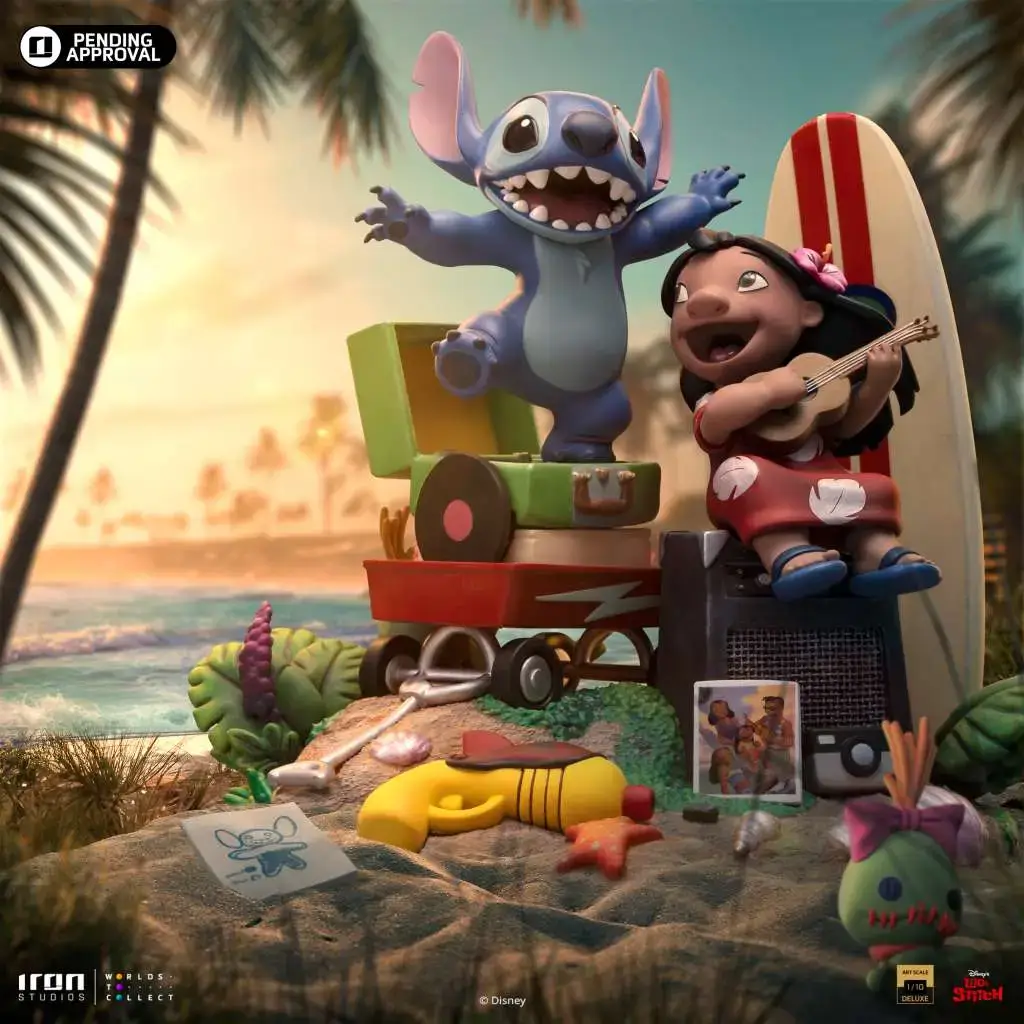 Statua Disney Classics Lilo and Stitch Deluxe 1/10 DS Modellismo Statua Disney Classics Lilo scala 1/10