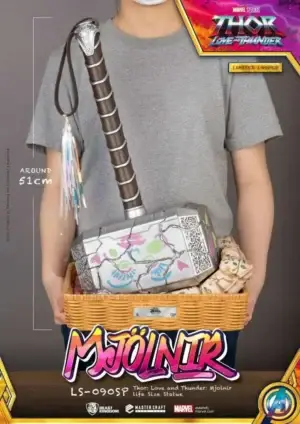 Thor Love Thunder Njolnir Life Replica Love