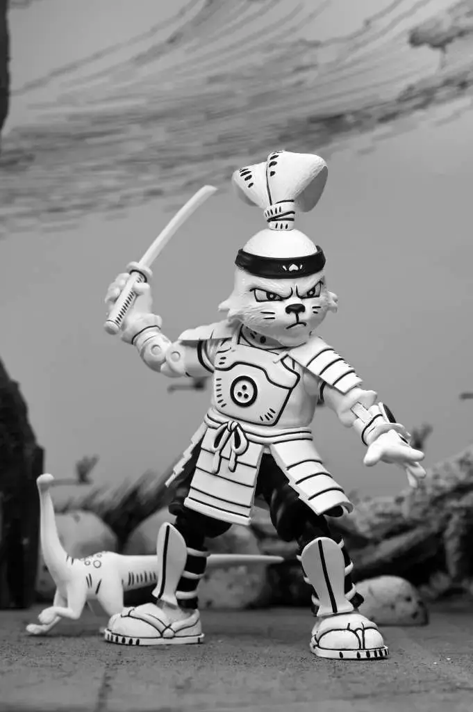 Usagi Yojimbo Samurai Black & White AF DS Modellismo Usagi Yojimbo Samurai Black & White Af NECA