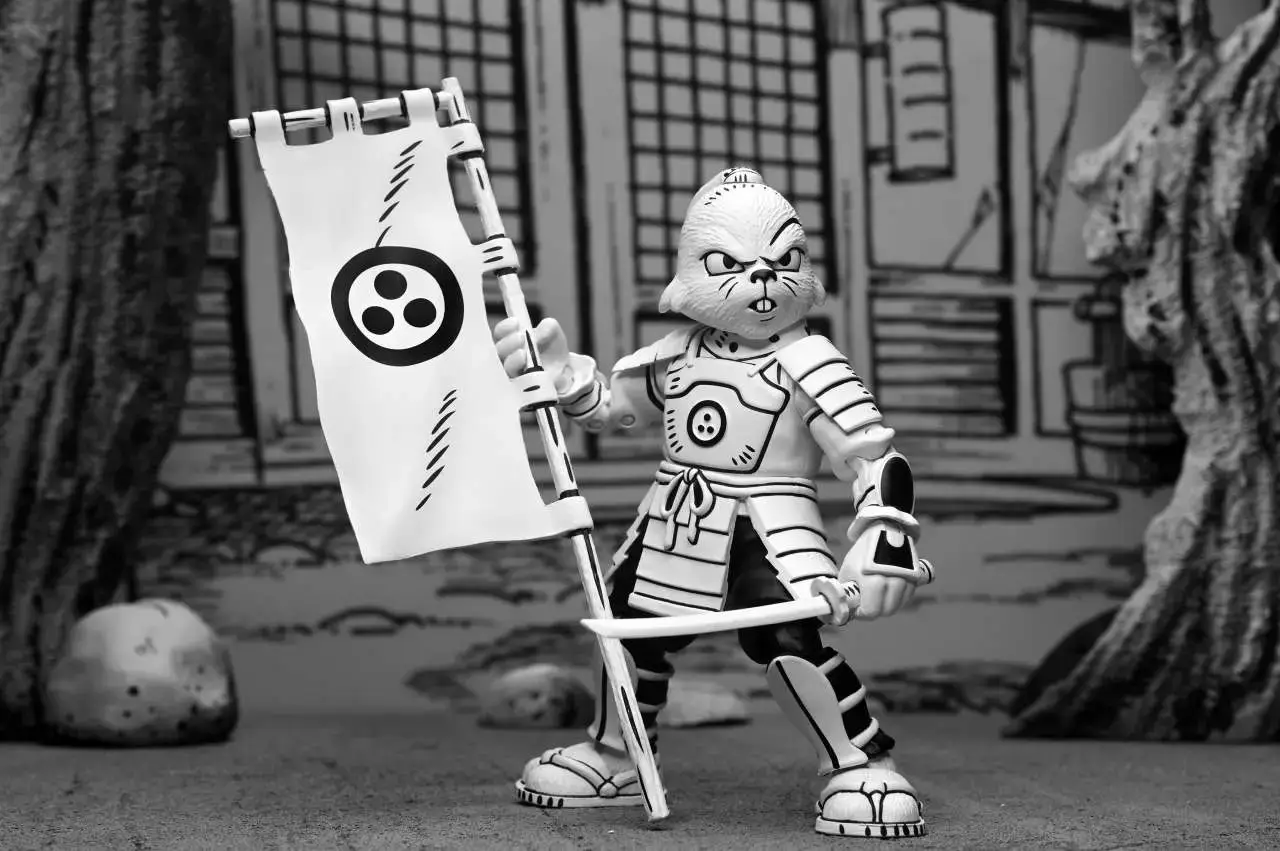 Usagi Yojimbo Samurai Black & White AF DS Modellismo Usagi Yojimbo Samurai Black & White Af NECA