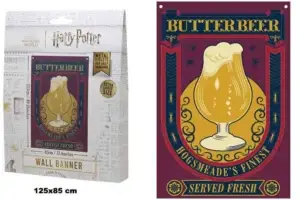 Harry Potter Butterbeer Wall Banner FANATTIK