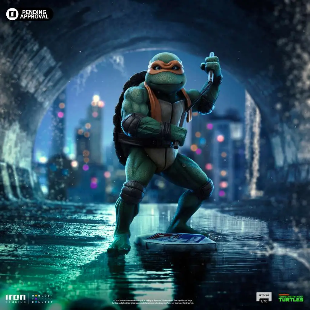 Statua Tmnt Movie Michelangelo 1/10 DS Modellismo Statua Tmnt Movie Michelangelo scala 1/10