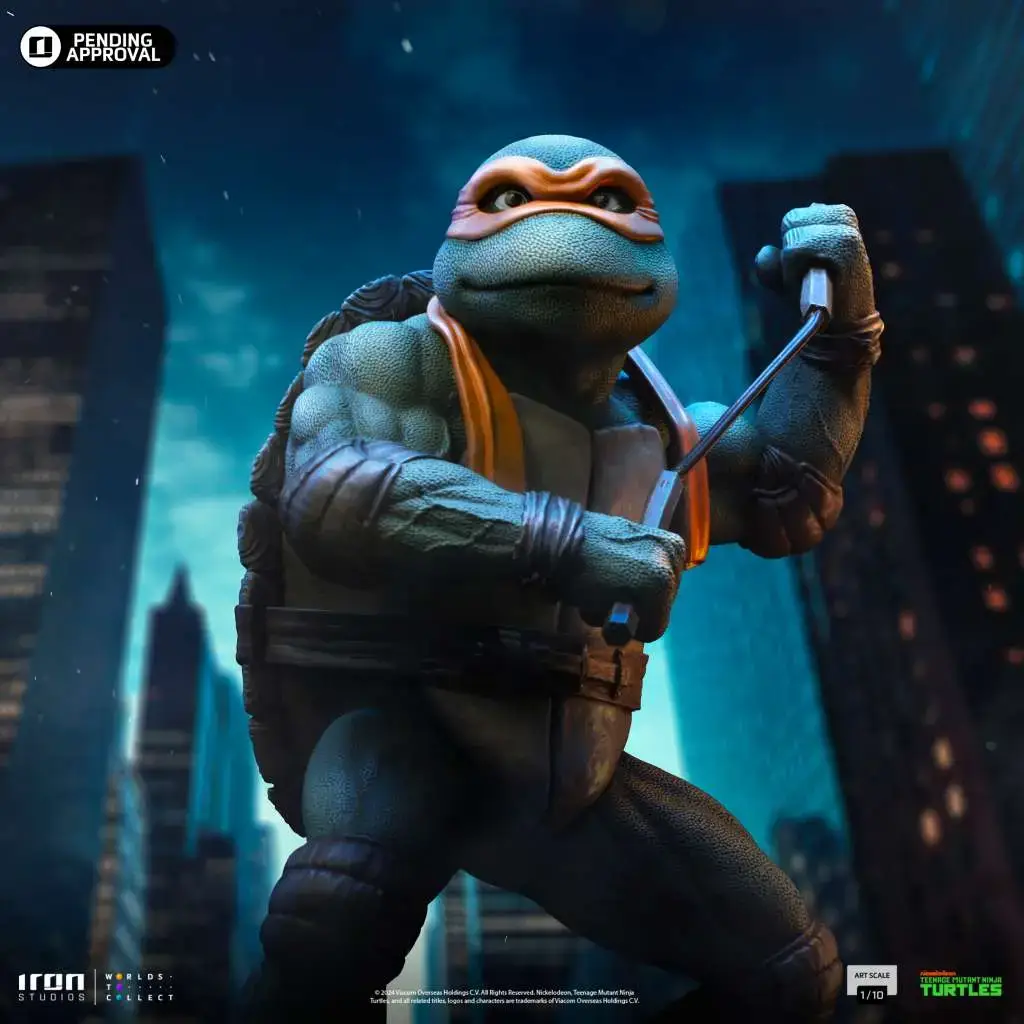 Statua Tmnt Movie Michelangelo 1/10 DS Modellismo Statua Tmnt Movie Michelangelo scala 1/10