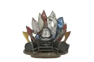 Tmnt 2 Secret Ooze Shredder Throne Diorama