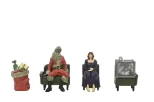 Beetlejuice 2 Waiting Room SET1 3" NECA