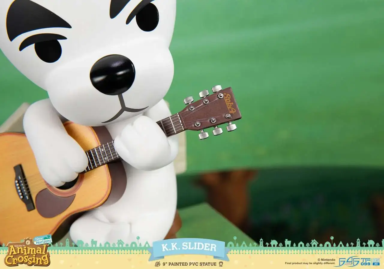 Statua Animal Crossing New Horizons KK Silder PVC DS Modellismo Statua Animal Crossing Horizons Kk Silder