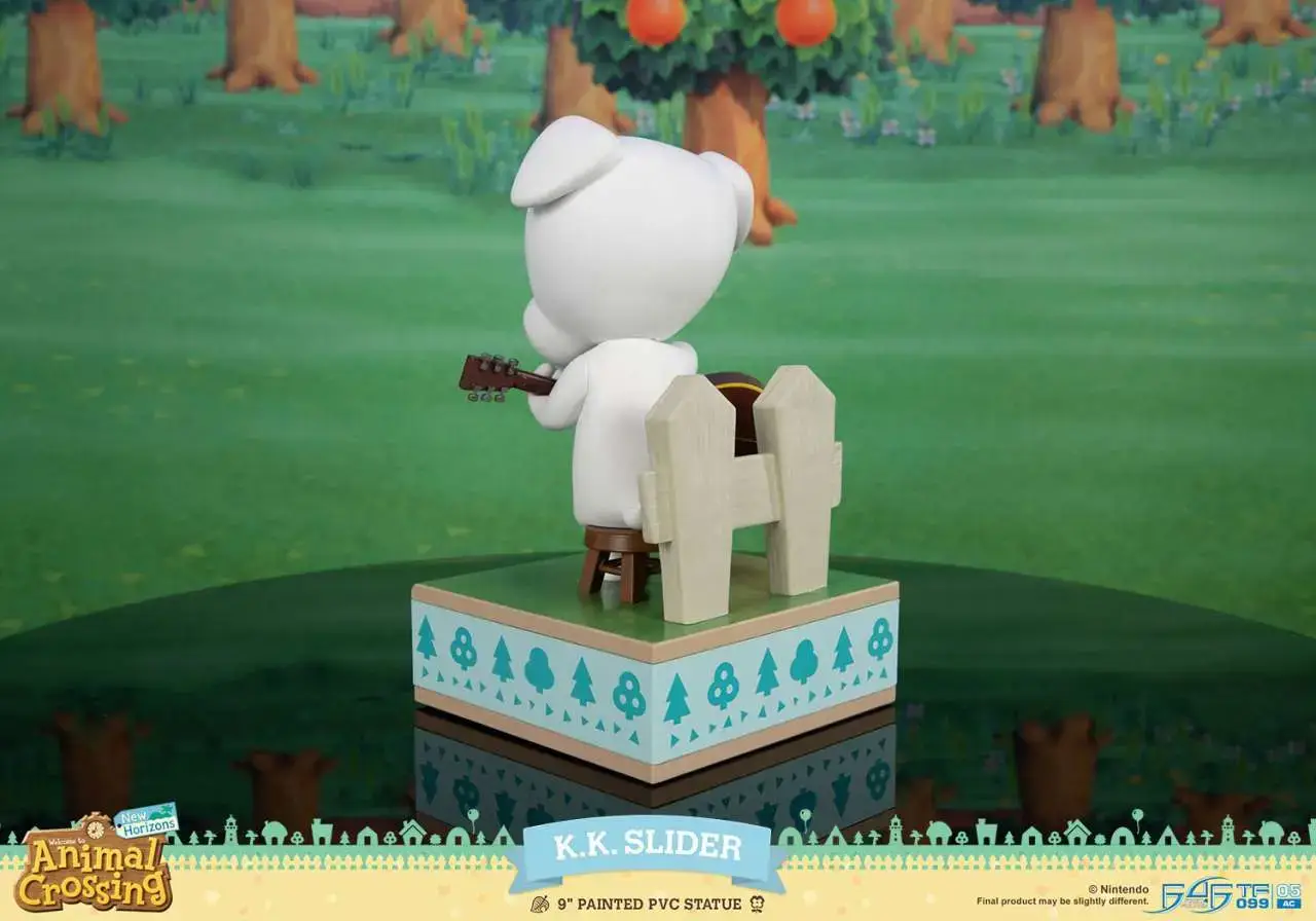 Statua Animal Crossing New Horizons KK Silder PVC DS Modellismo Statua Animal Crossing Horizons Kk Silder