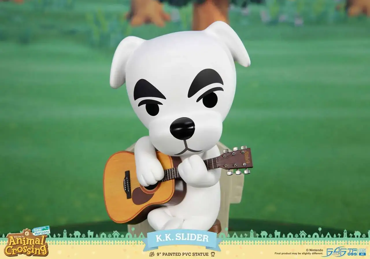 Statua Animal Crossing New Horizons KK Silder PVC DS Modellismo Statua Animal Crossing Horizons Kk Silder