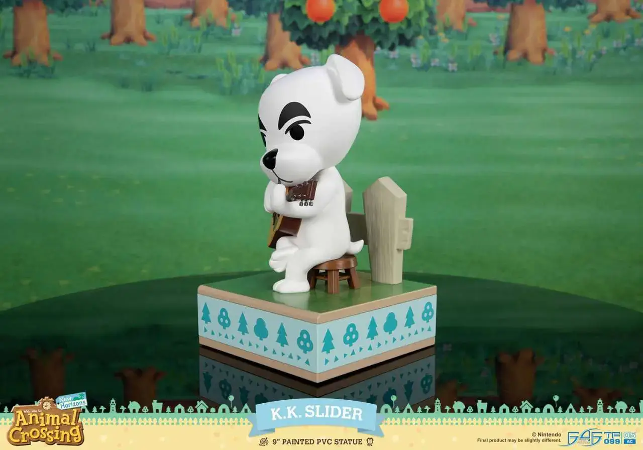 Statua Animal Crossing New Horizons KK Silder PVC DS Modellismo Statua Animal Crossing Horizons Kk Silder